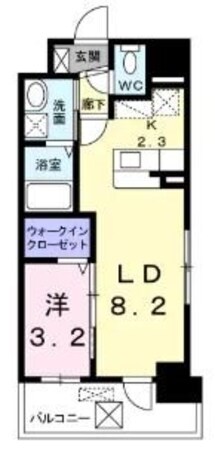 エンブレイス博多駅南の物件間取画像